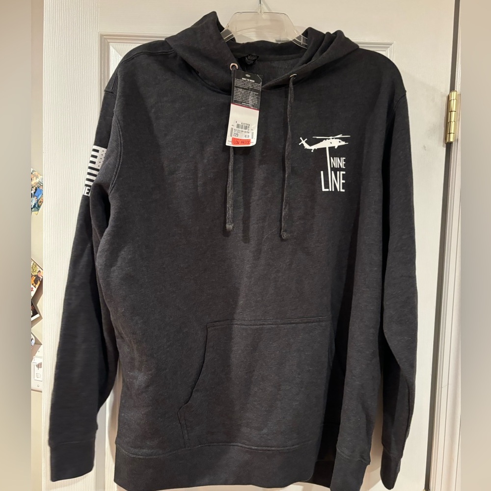Men's Black Hoodie NWT